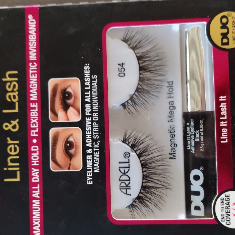 Magnetic mega hold liner and lashes